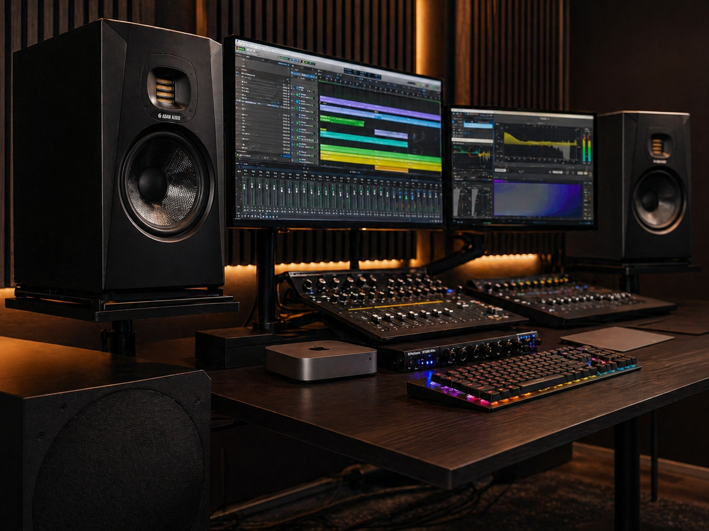DAW production interface